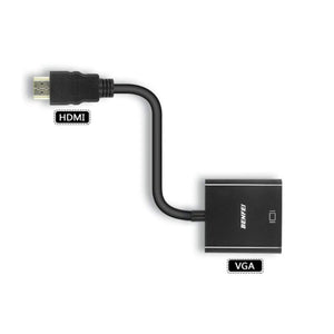 Convertitore Adattatore da HDMI a VGA HDMI Maschio a VGA Femmina con Cavo Audio
