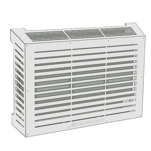 Copertura unità esterna climatizzatore grigio 86x44x68 cm.  condizionatore