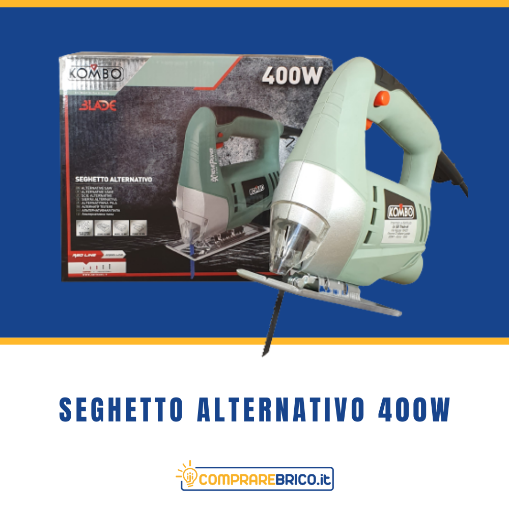 Seghetto Alternativo Professionale KOMBO 400W - Velocità rotazione 3000 giri/minuto