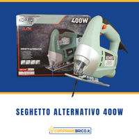 Seghetto Alternativo Professionale KOMBO 400W - Velocità rotazione 3000 giri/minuto