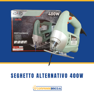 Seghetto Alternativo Professionale KOMBO 400W - Velocità rotazione 3000 giri/minuto