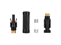 Coppia Connettore Fusibile 20A per Pannello Solare Fotovoltaico Maschio Femmina