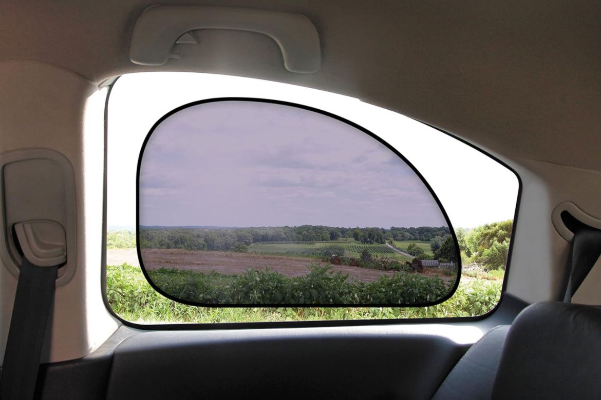 Coppia Tendine Statiche Oscuranti e Trasparenti 2Pz 65x38cm ART.70298