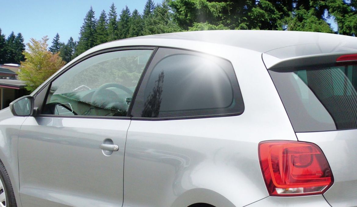 Coppia Tendine Statiche Oscuranti e Trasparenti 2Pz 65x38cm ART.70298