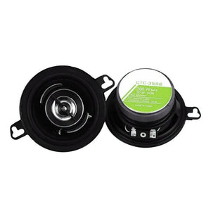 Coppia casse altoparlanti diffusori 2 vie 300/30W RMS 87mm 3.5" 4Ohm MYJ-3586