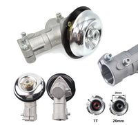 Coppia conica decespugliatore 7 denti tubo 26mm testina ricambio universale 0529