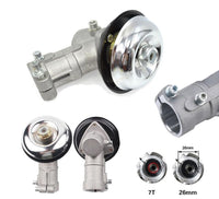 Coppia conica decespugliatore 7 denti tubo 26mm testina ricambio universale 0529