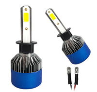 Coppia lampade fari auto lampadine H1 M2 CANBUS 3000 lumen 6000K 50W 12 - 32V