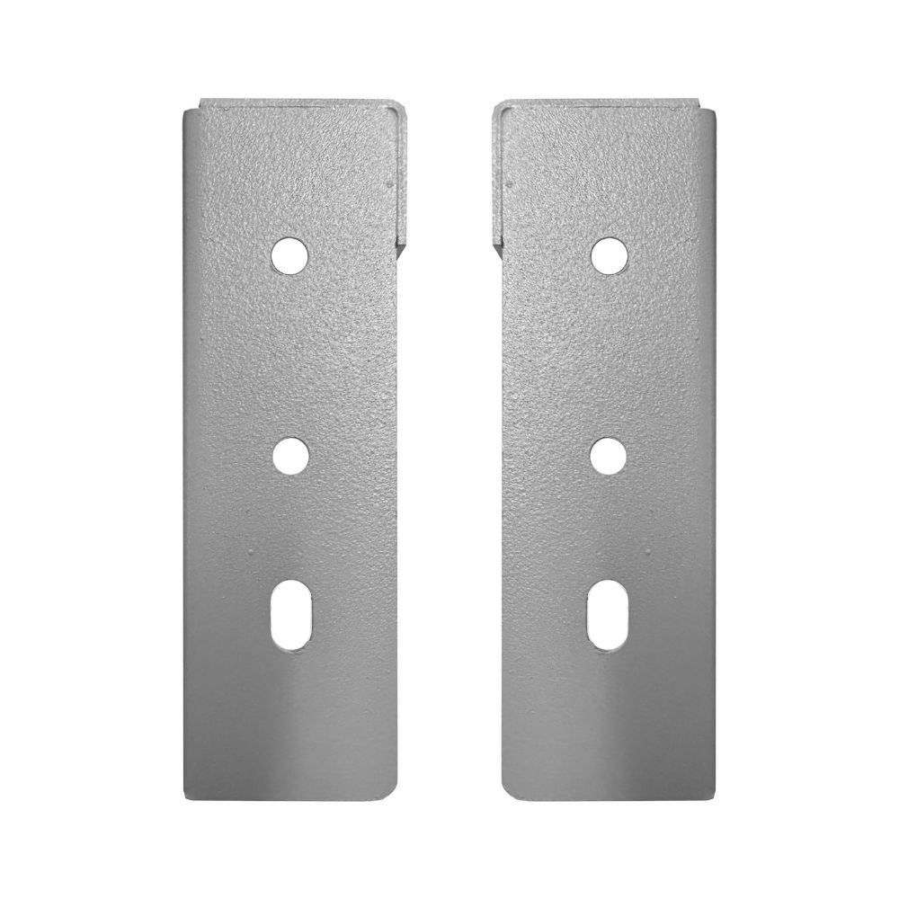 Coppia reggimensola da bagno verniciata a polvere