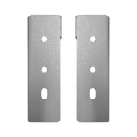 Coppia reggimensola da bagno verniciata a polvere