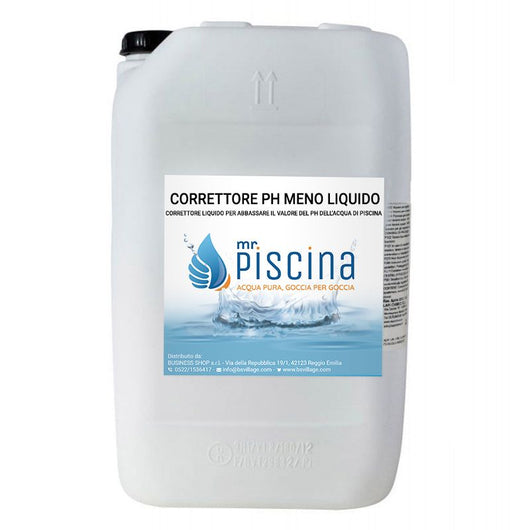 Correttore Ph- 15% Meno Liquido  Confezione Da 25 Kg