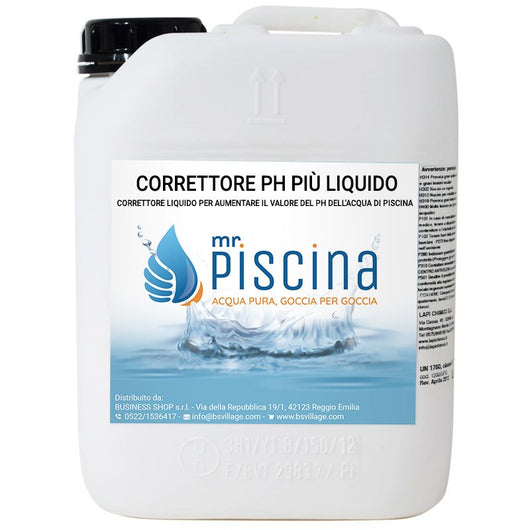 Correttore Ph Più Liquido Confezione Da 12 Kg
