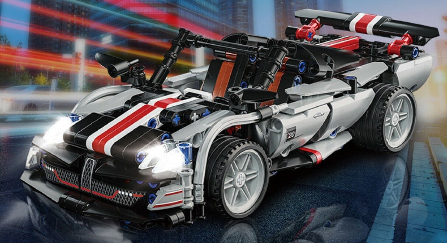 Costruzioni Mattoncini 520+ pezzi auto sportiva compatibile Q-JM800