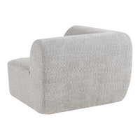 Mobile Angolare per Divano Componibile Modulare 76x108x108 cm Serie Hurvas - Grigio [en.casa]