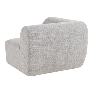 Mobile Angolare per Divano Componibile Modulare 76x108x108 cm Serie Hurvas - Grigio [en.casa]