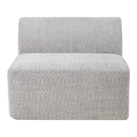 Mobile Centrale per Divano Componibile Modulare 76x97x108 cm Serie Hurvas - Grigio [en.casa]