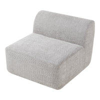 Mobile Centrale per Divano Componibile Modulare 76x97x108 cm Serie Hurvas - Grigio [en.casa]