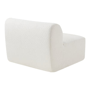 Mobile Centrale per Divano Componibile Modulare 76x97x108 cm Serie Hurvas - Bianco Crema [en.casa]