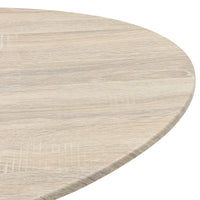 Tavolino da caffè/da Divano a Treppiede 109,5 x 59,5 x 39,5 cm Tavolo Basso da Salotto con Piano Arrotondato - Effetto