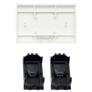 Copritasto bianco illuminabile 3 moduli per serie livinglight