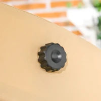 Dondolo 2 Posti in Acciaio e tessuto Teslin con Tettuccio Regolabile e Cuscini, 138x106x174 cm, Beige