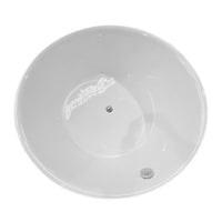 Vasca freestanding bianca diametro 134 X 60 cm – Crystal