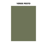 Cucina Iris 360 cm noce stelvio verde pesto con elettrodomestici reversibile