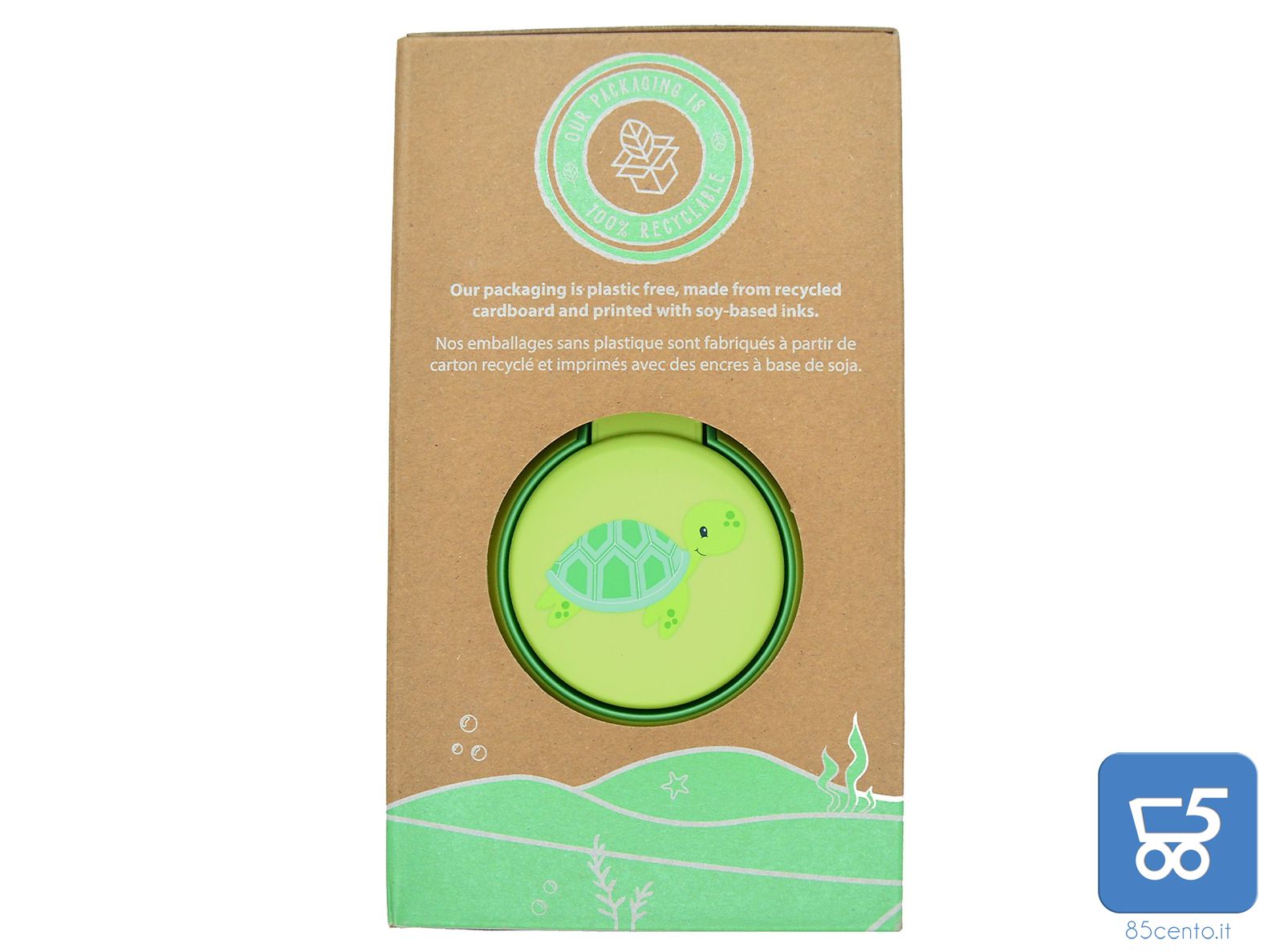 Cuffie Bambino con Limitatore Volume 85db Ripiegabili Microfono Incorporato Milo la Tartaruga Planet Buddies