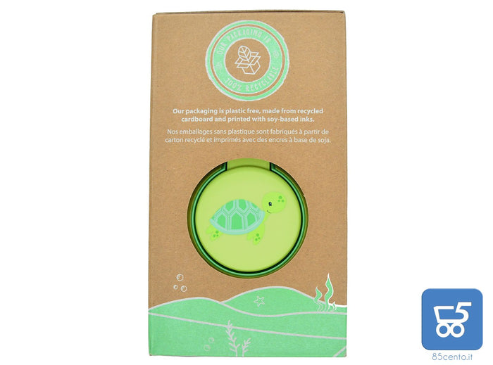 Cuffie Bambino con Limitatore Volume 85db Ripiegabili Microfono Incorporato Milo la Tartaruga Planet Buddies