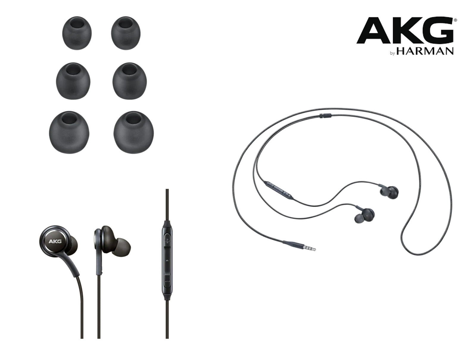 Cuffie auricolari originali Samsung AKG modello EO-IG955 jack 3,5" Bulk prive di confezione