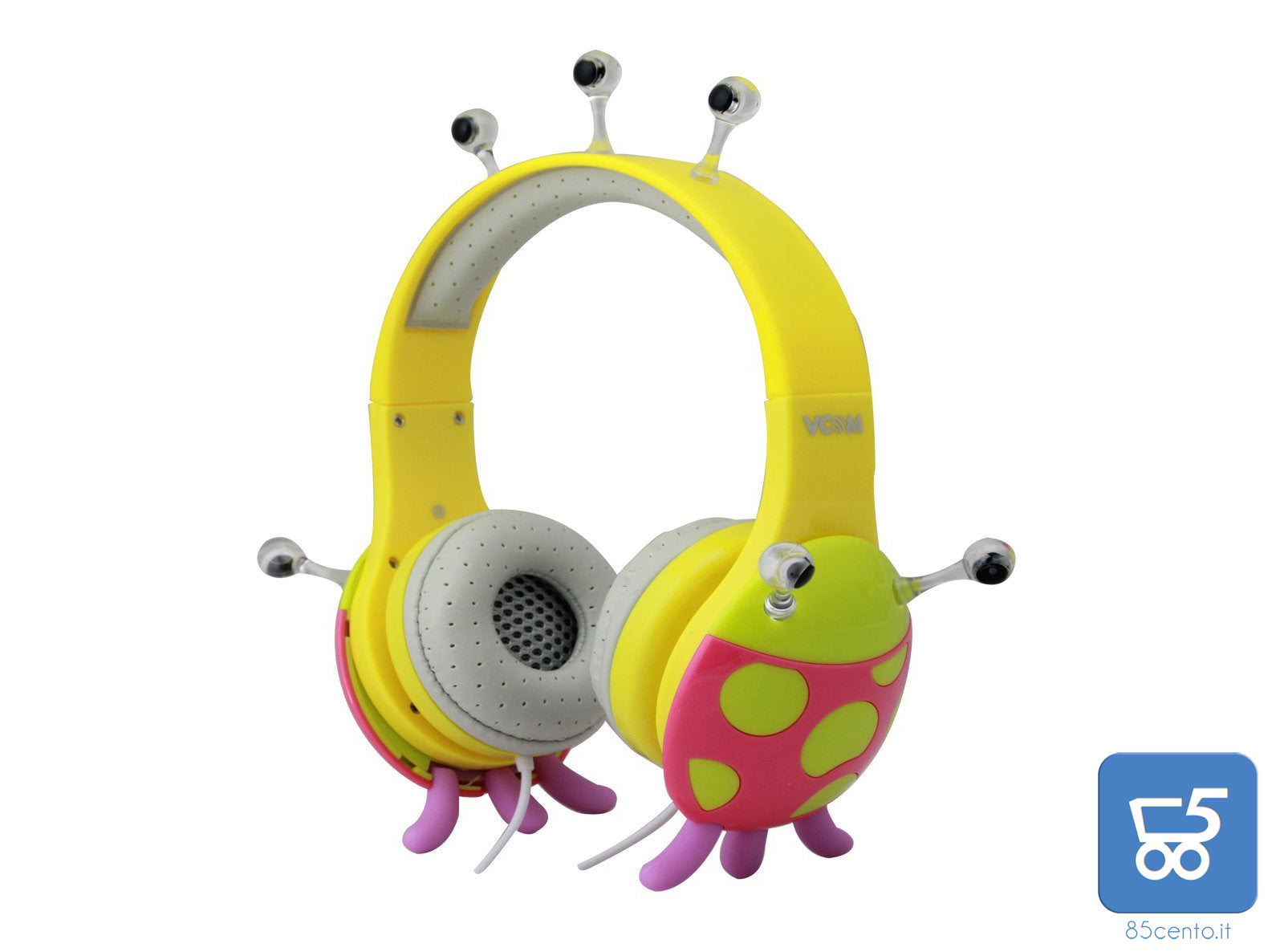 Cuffie per Bambini Monster Series 6-12 anni Jack 3,5mm 32Ω Limite Volume 90db