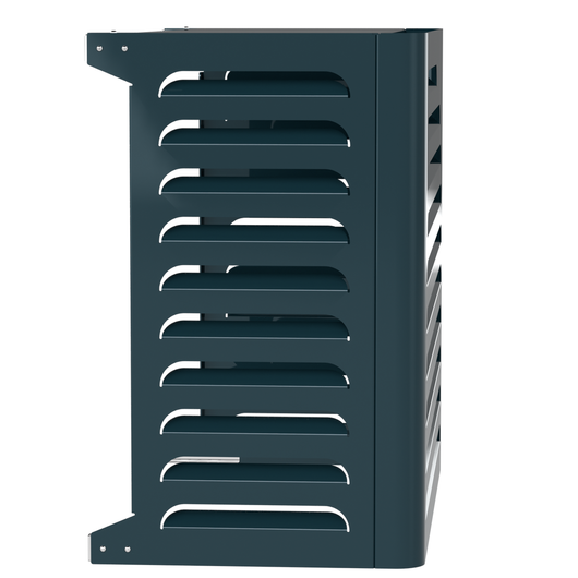 Curve Copri Condizionatore Esterno Copertura Climatizzatore Pompa di Calore Antracite M