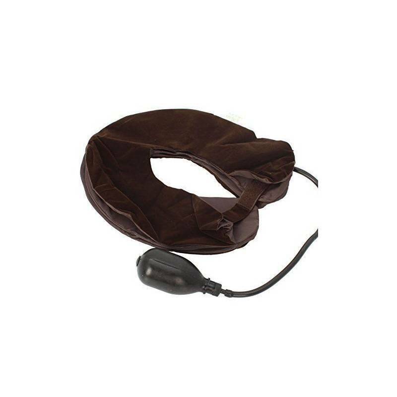 Cuscino gonfiabile sollievo dolore cervicale collo pompa aria antistress dolore