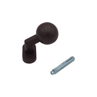 Maniglia su rosetta tonda SAGUATTI  D01/50UA in inox marrone opaco