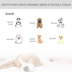 Easycomfort Kennel Gabbia per Cani Pieghevole Doppia Porta con Blocco 4 Ruote con Freno e Fondo Rimovibile, 109.5x71x78cm