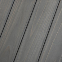 EasyComfort Cuccia per Cani a Casetta in Legno, per Animali Fino a 15kg, Grigio e Bianco