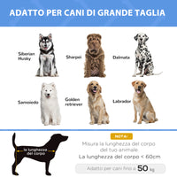 Easycomfort Lettino per Cani di Taglia XX-Grande Fino a 50kg max Rialzato con Borsa da Viaggio e Piedini Antiscivolo, Brandina per Cani e Gatti in Metallo e Tessuto Oxford, 122x92x23 cm, Marrone