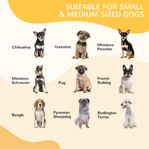 Easycomfort Recinto per Cani e per Cuccioli, Recinto Modulare per Cani da Interno ed Esterno in Metallo e Acciaio 8 Pannelli 80x80cm