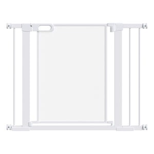 EasyComfort Cancellino per Cani Estensibile a Pressione con Chiusura Automatica per Spazi da 75-103cm, Bianco