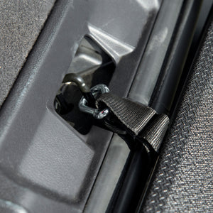 EasyComfort Rampa per Cani Pieghevole con Superficie Antiscivolo in MDF e Alluminio, 158x43.5x2.5 cm, Nero