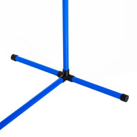 EasyComfort Set di 4 Ostacoli Agility Dog per Addestramento Cani ad Altezza Regolabile con Borsa da Trasporto Inclusa, 99x65x94cm, Blu