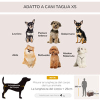 EasyComfort Trasportino Gabbia da Trasporto per Cani Gatti e Animali Domestici Pieghevole 61x46x51cm caffè