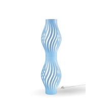 Piantana Moderna Helios Polilux ® Blu Pastello 2 Luci E27 H123Cm