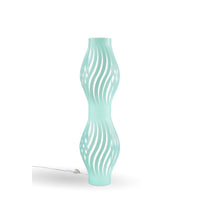 Piantana Moderna Helios Polilux ® Verde Pastello 2 Luci E27 H123Cm