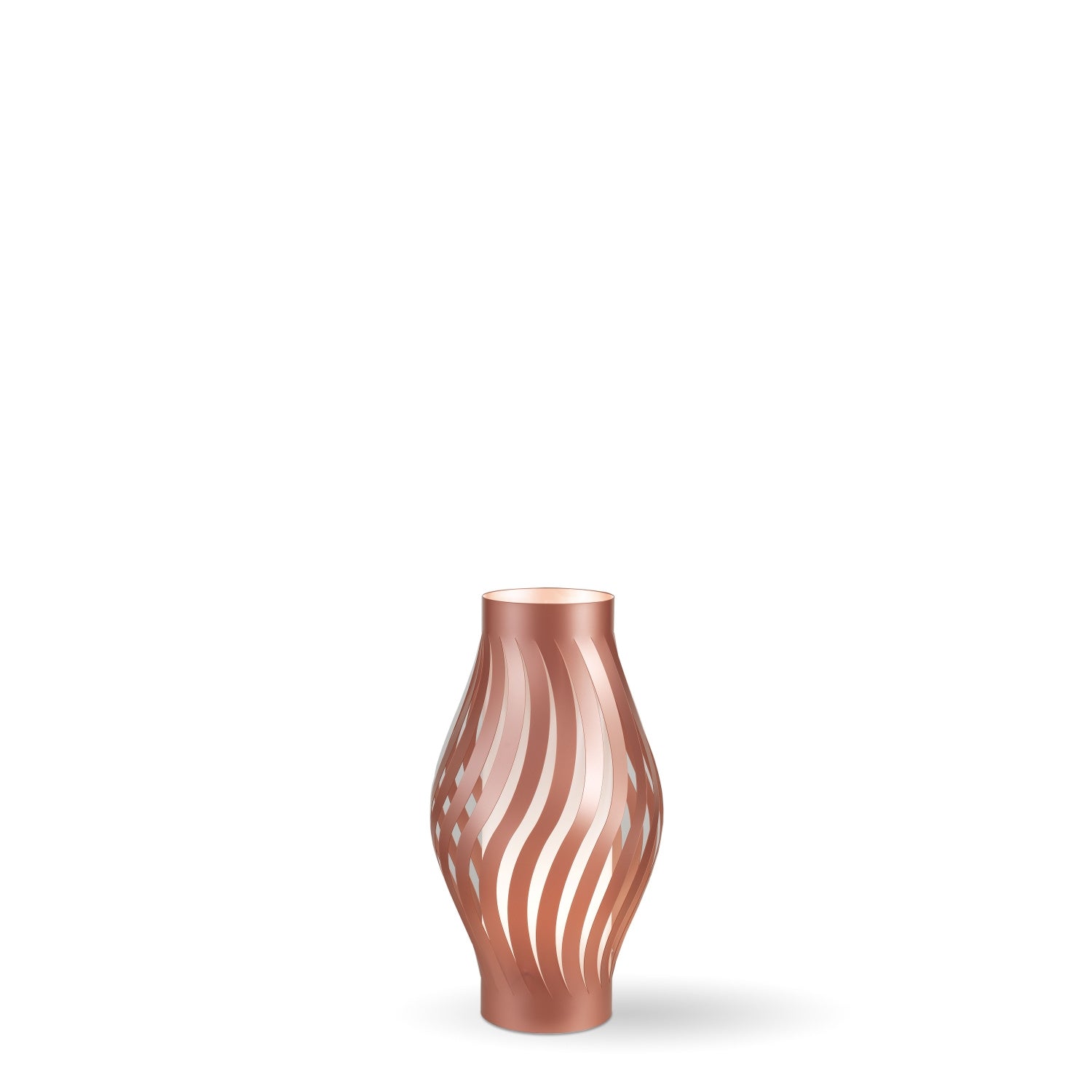 Lampada Da Scrivania-Ufficio Moderna Helios Polilux ® Rame 1 Luce E14