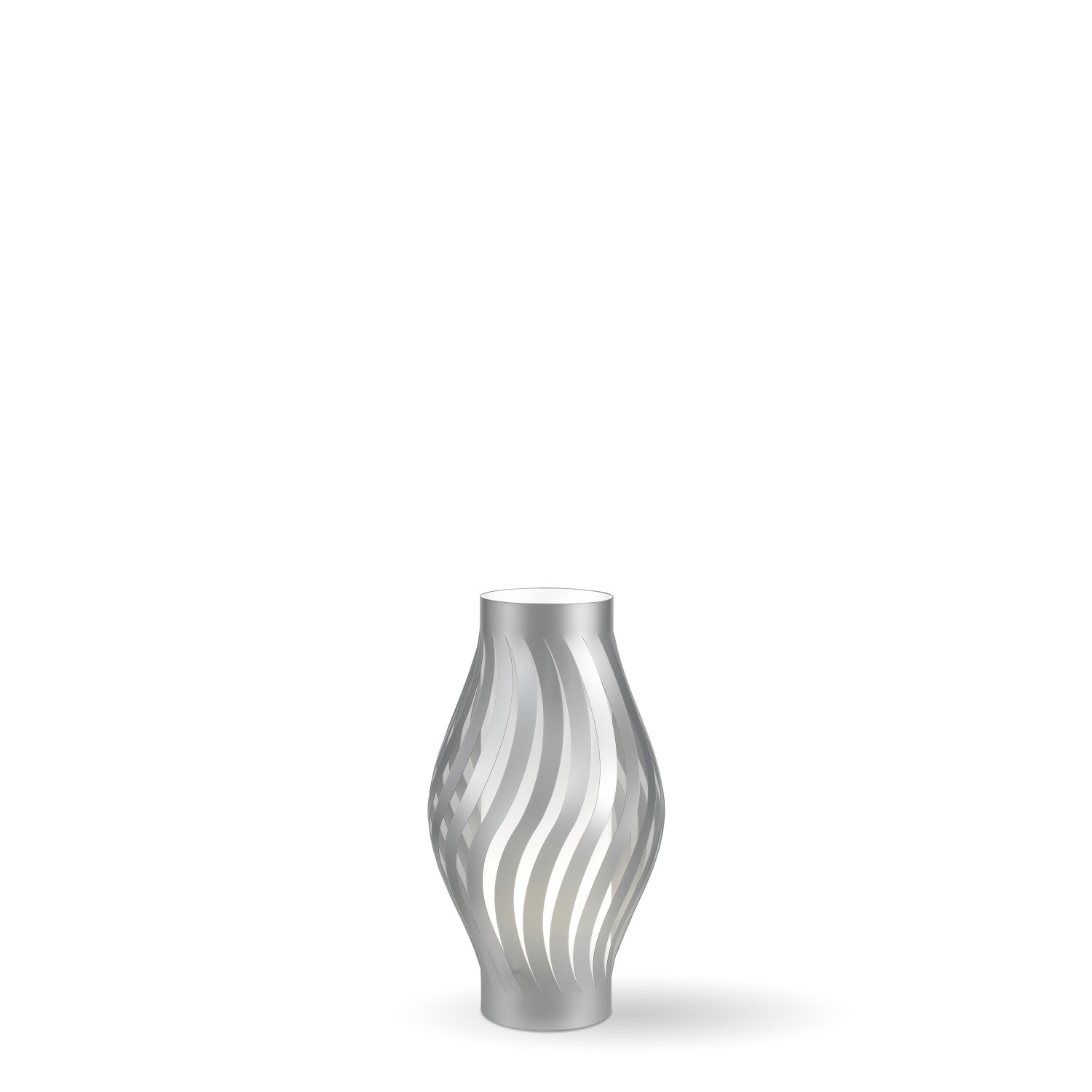 Lampada Da Scrivania-Ufficio Moderna Helios Polilux ® Argento 1 Luce E14