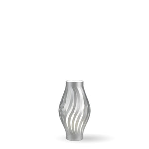 Lampada Da Scrivania-Ufficio Moderna Helios Polilux ® Argento 1 Luce E14