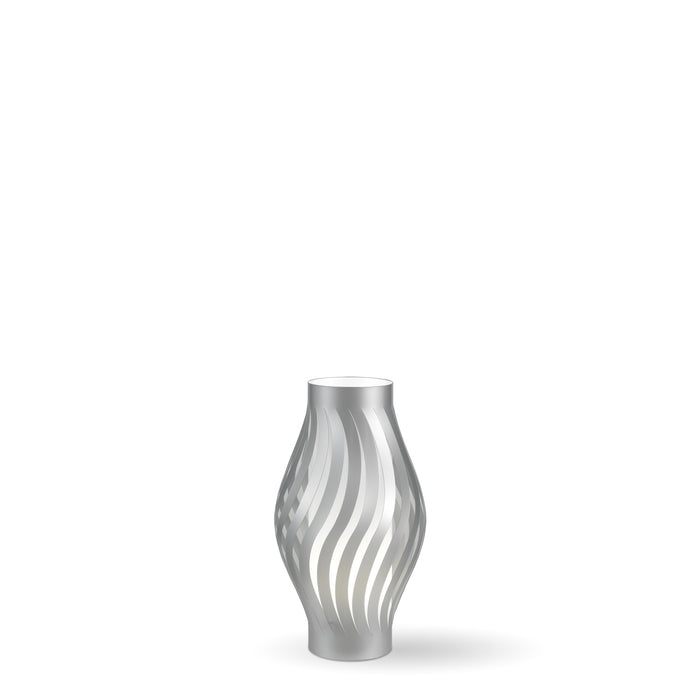 Lampada Da Scrivania-Ufficio Moderna Helios Polilux ® Argento 1 Luce E14