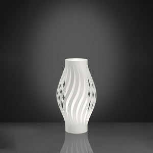 Lampada Da Scrivania-Ufficio Moderna Helios Polilux ® Bianco 1 Luce E14