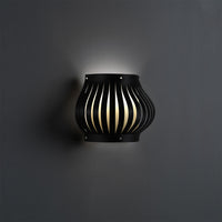 Applique Moderna Helios Polilux ® Nero 1 Luce E27 H25Cm